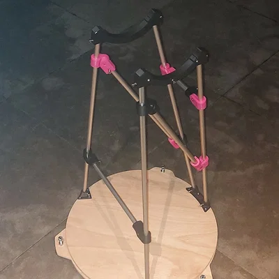 Marci's Mount - Ngàm in 3D cho kính thiên văn Hadley