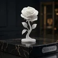 Tượng Hoa Hồng Tinh Tế (Elegant Rose Statue) - Thumbnail 1