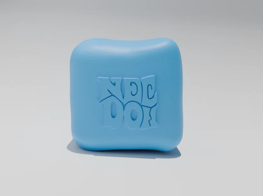 Mô hình Nee Doh Classic Squishy Cube - In bằng TPU - Image 1
