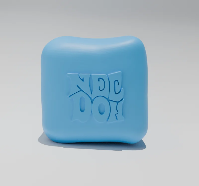 Mô hình Nee Doh Classic Squishy Cube - In bằng TPU