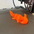 Mô hình Axolotl in 3D cử động linh hoạt cực đáng yêu - Thumbnail 1