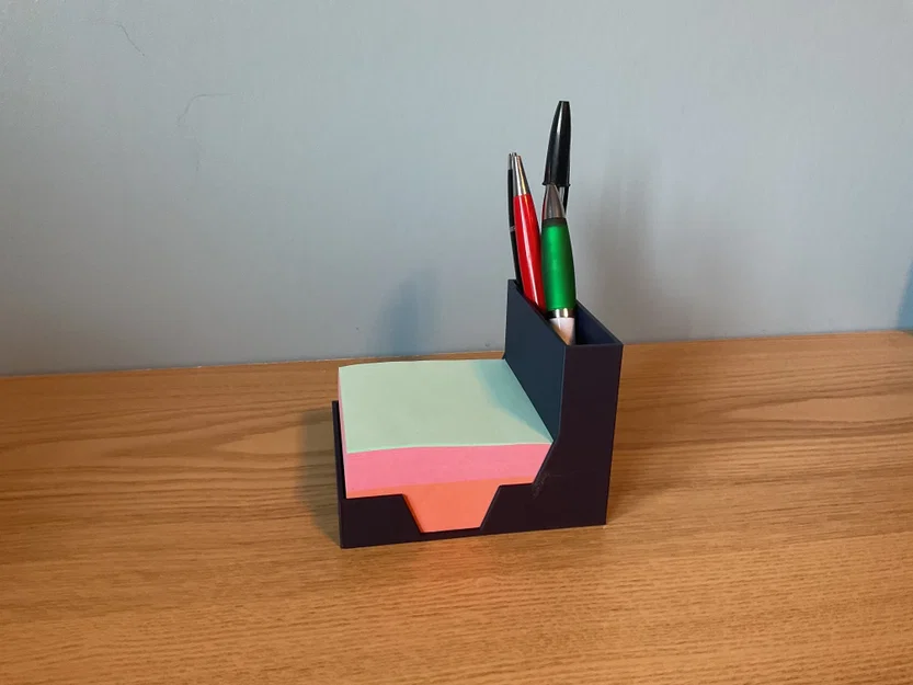Khay Đựng Giấy Note và Bút Để Bàn Tiện Lợi (Sticky Note Desk Organiser) - Image 1