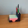 Khay Đựng Giấy Note và Bút Để Bàn Tiện Lợi (Sticky Note Desk Organiser) - Thumbnail 1