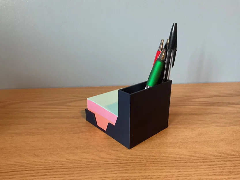 Khay Đựng Giấy Note và Bút Để Bàn Tiện Lợi (Sticky Note Desk Organiser) - Image 2