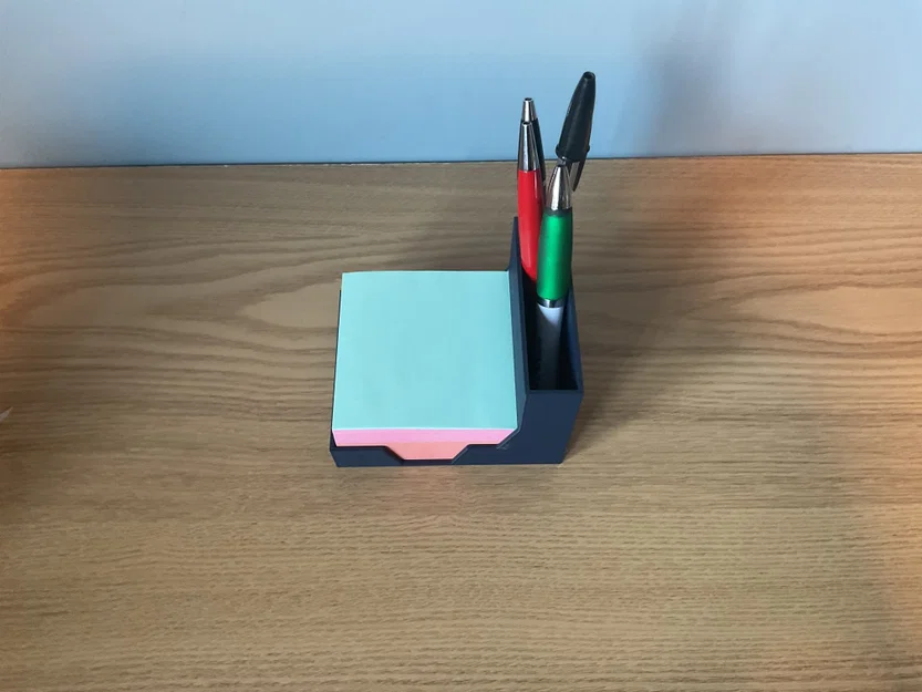 Khay Đựng Giấy Note và Bút Để Bàn Tiện Lợi (Sticky Note Desk Organiser) - Image 3