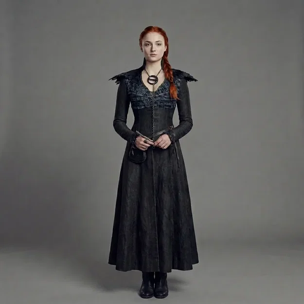 Mô hình 3D Sansa Stark (Game of Thrones) - File in cho fan - Image 1