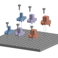 OpenGridMount Socket Adapters (Tương thích ToolGrid & Toolify3D) - Thumbnail 1