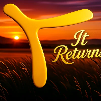 Boomerang T-Form V2: Đồ chơi in 3D tự quay trở lại cực vui