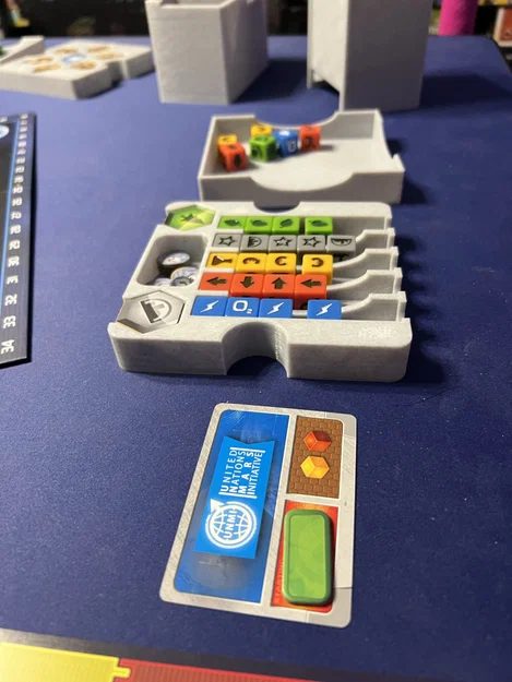 Khay Đựng Terraforming Mars: The Dice Game Kèm Tháp Xúc Xắc - Đã Có Chỗ Cho Bản Mở Rộng! - Image 4