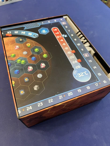 Khay Đựng Terraforming Mars: The Dice Game Kèm Tháp Xúc Xắc - Đã Có Chỗ Cho Bản Mở Rộng! - Image 9