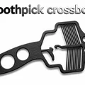 Mô hình nỏ bắn tăm (Toothpick Crossbow) in 3D độc đáo - Thumbnail 1