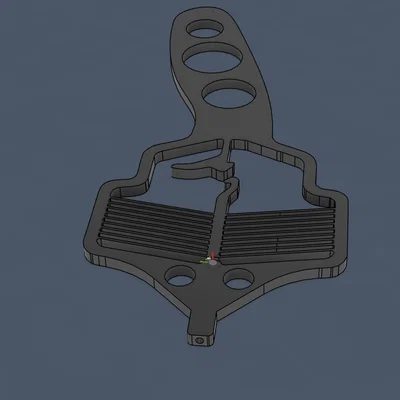 Mô hình nỏ bắn tăm (Toothpick Crossbow) in 3D độc đáo