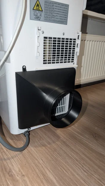 Bộ chuyển đổi ống dẫn khí vào thứ hai cho Inventum AC701 / Chuyển đổi ống kép - Image 1