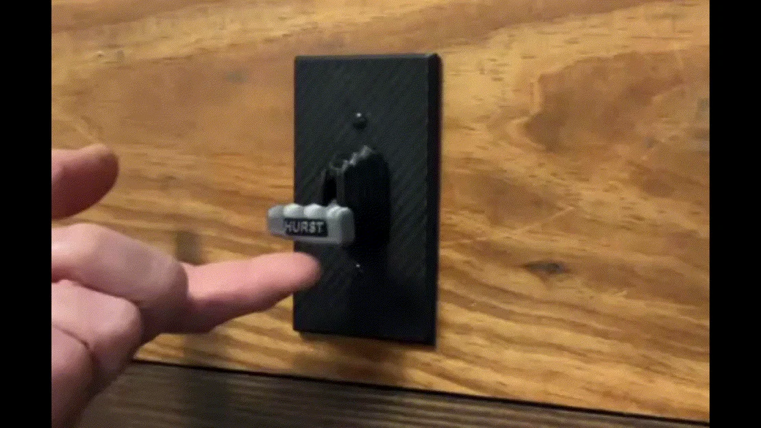 Ốp công tắc đèn Hurst T-Shifter - Image 3