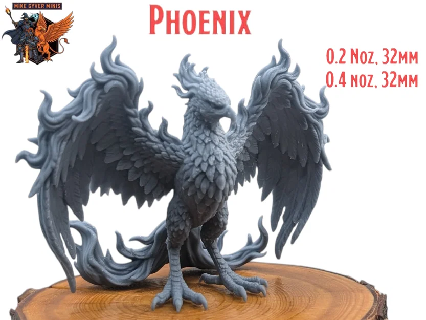 Phoenix - Mô hình thu nhỏ MGM sẵn sàng in - Image 1