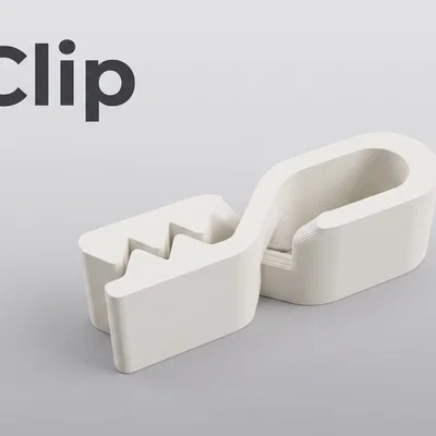 Mẫu kẹp nhựa đa năng in 3D tiện lợi cho nhà bếp