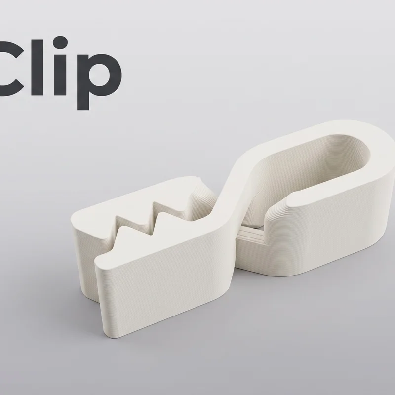 Mẫu kẹp nhựa đa năng in 3D tiện lợi cho nhà bếp