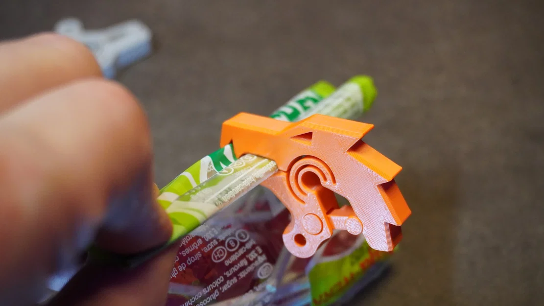 Dino Snack Clip - Kẹp miệng túi hình khủng long siêu đáng yêu - Image 2
