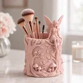 File STL Ống Cắm Cọ Trang Điểm Tiên Nữ – Phụ Kiện Decor Cottagecore - Thumbnail 2